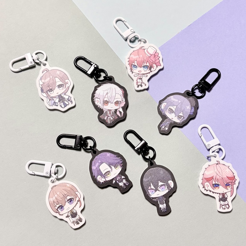 【非公式】ゴシック衣装ミニアクリルキーホルダー