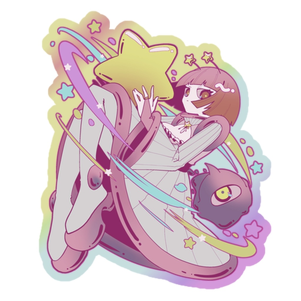 ステッカー【space】