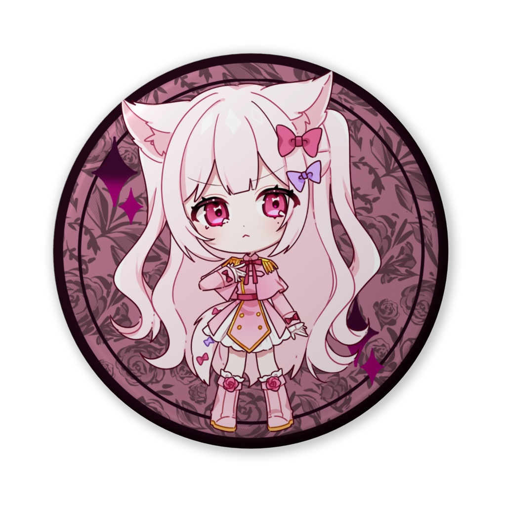 夢美るう軍服缶バッジ〜咎音いろ様Ver.〜