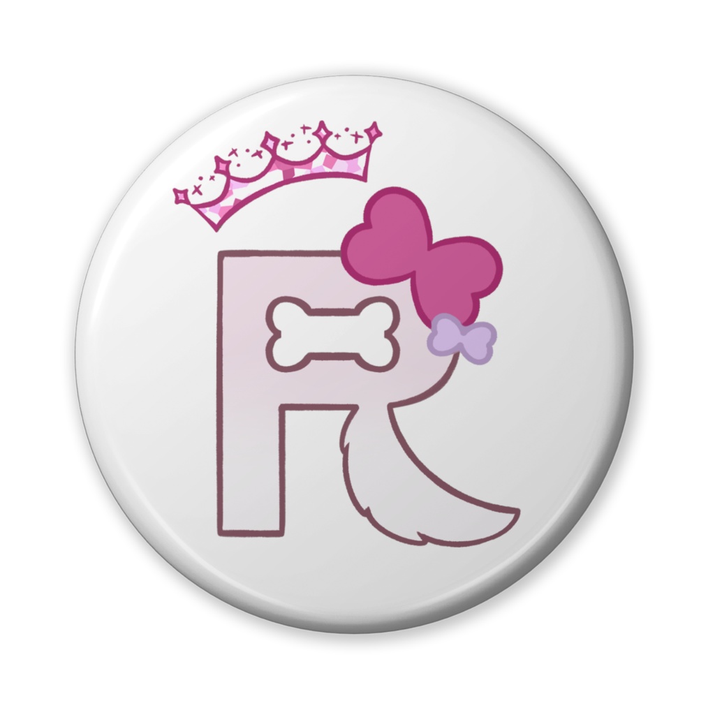 夢美るうモチーフ缶バッジ R