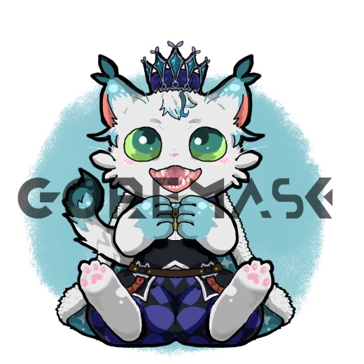 【同人】精霊ニャンクル_アクリルキーホルダー