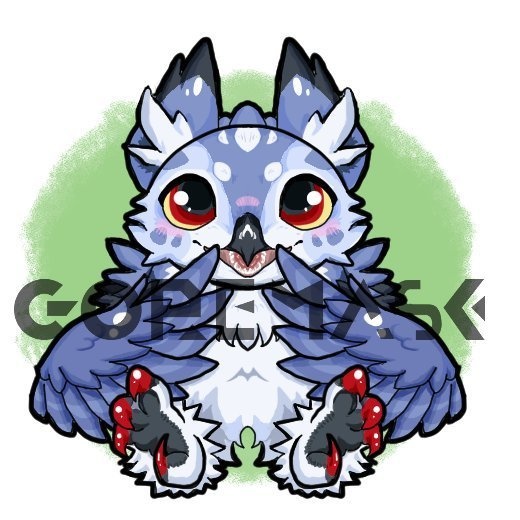 【同人】アンシア グリフォネット_アクリルキーホルダー