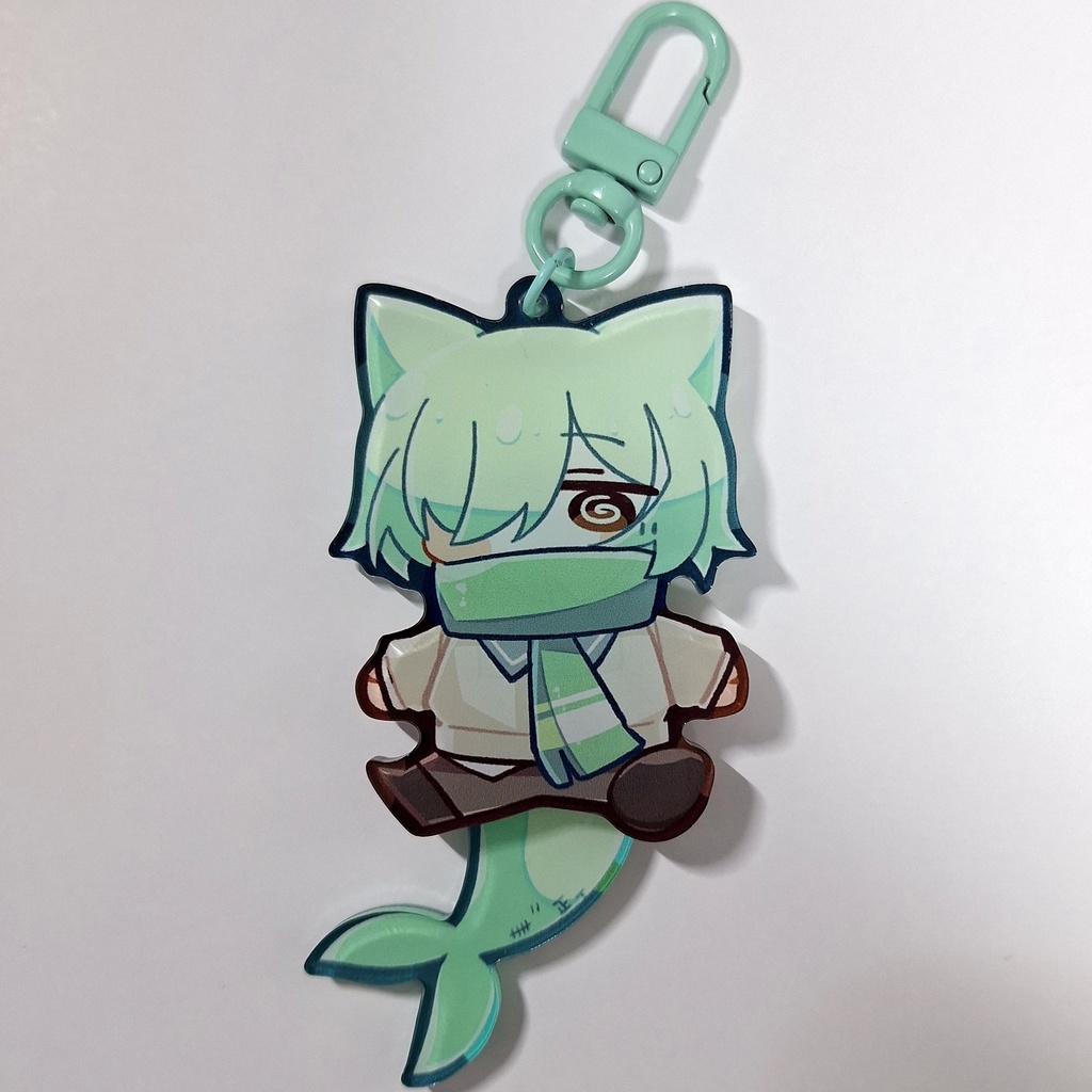 あるかりくんしっぽふりアクリルキーホルダー