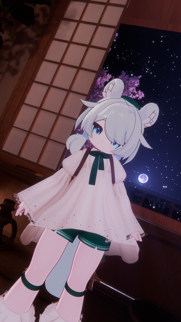 【オリジナル3Dモデル】ぴなー【もちどーる共通素体】