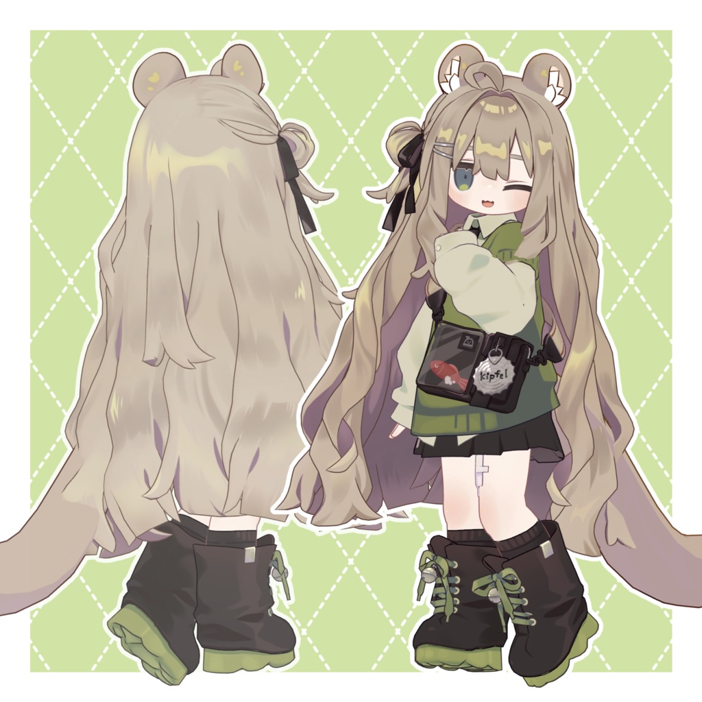 【汎用】ぴなーの耳&しっぽ