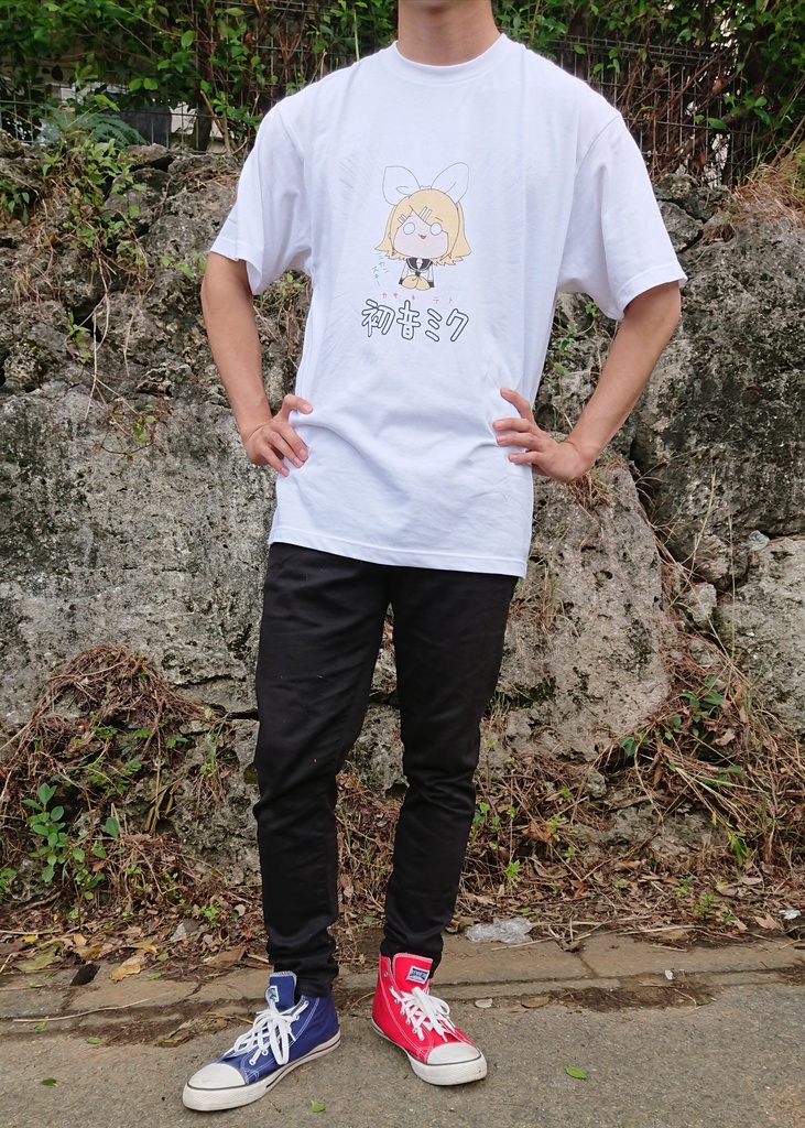 鏡音リン 頭の悪いTシャツ