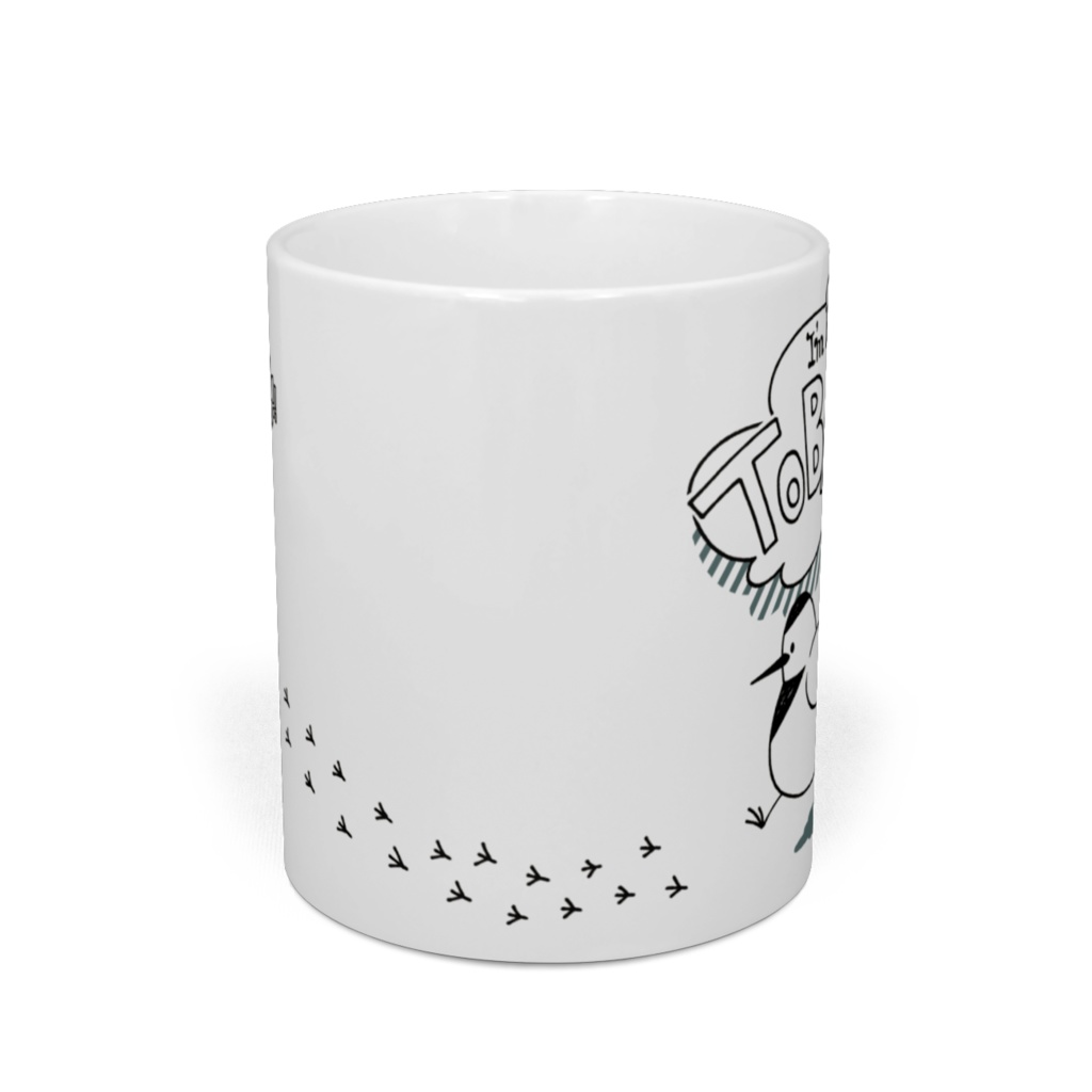 【マグカップ】飛ばずに走るトリ