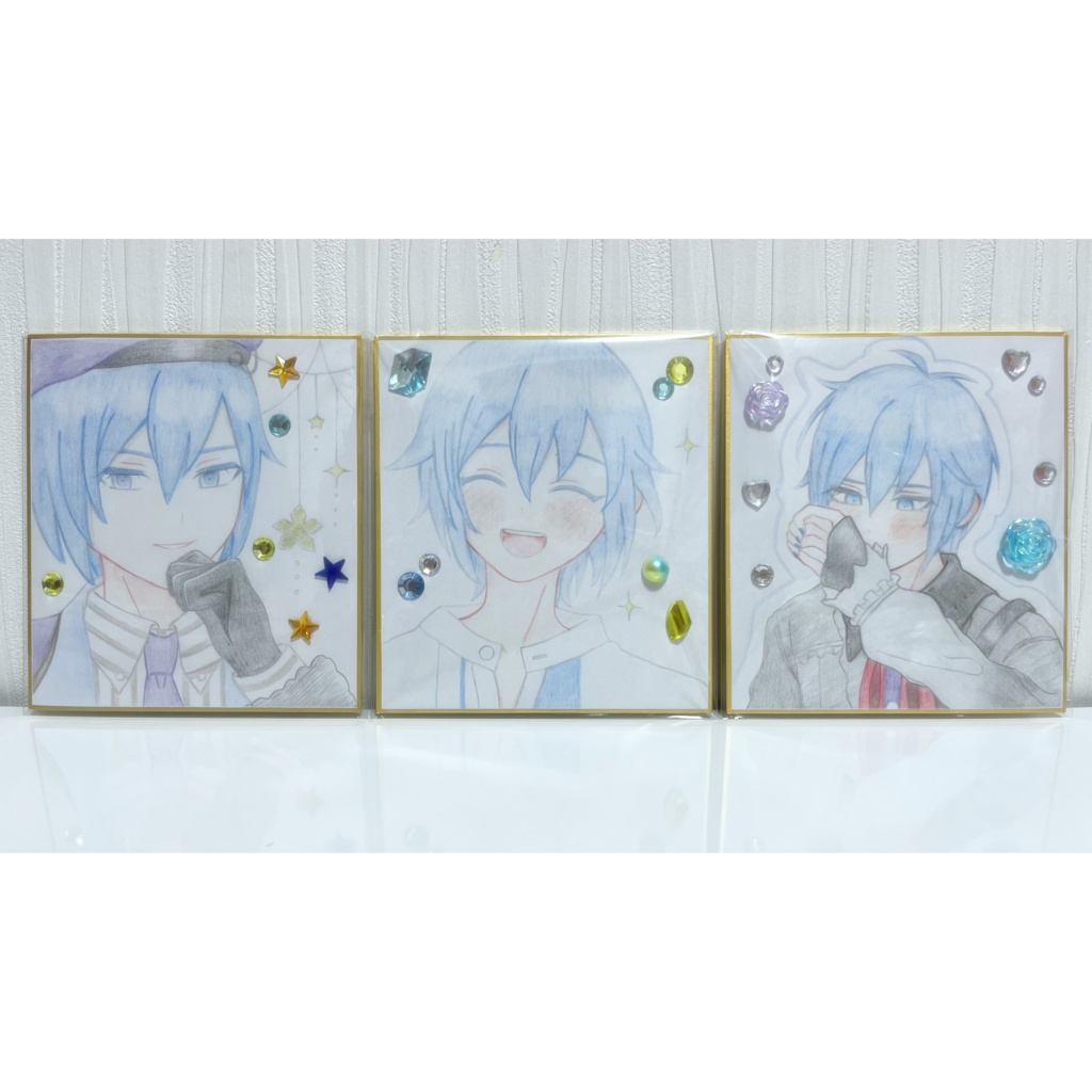 イラスト色紙