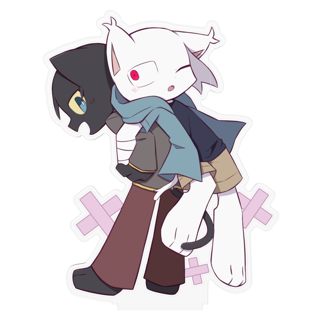 アルプとネーグル アクリルフィギュア