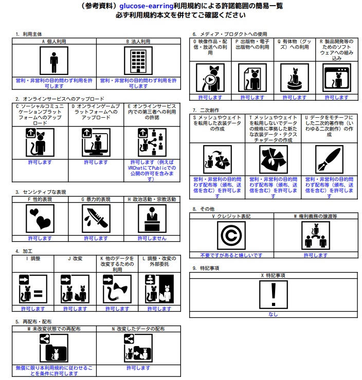 glucose-earring 【Free】