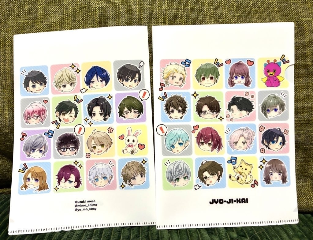 スタンドマイヒーローズ　A5クリアファイル