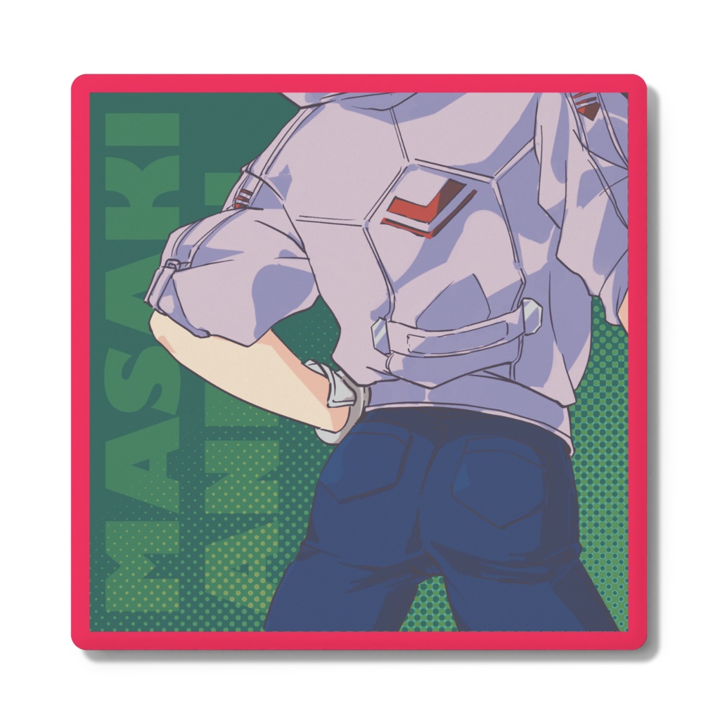 マサキ背面コースター