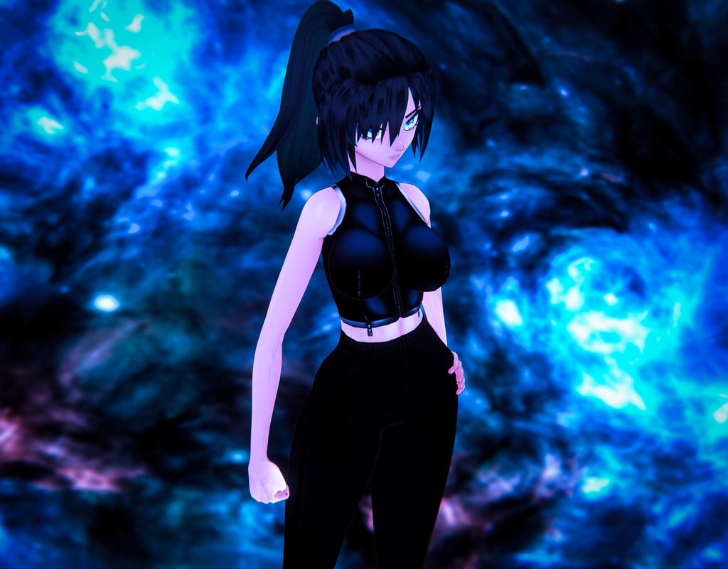 [Vroid] Latex Crop Top