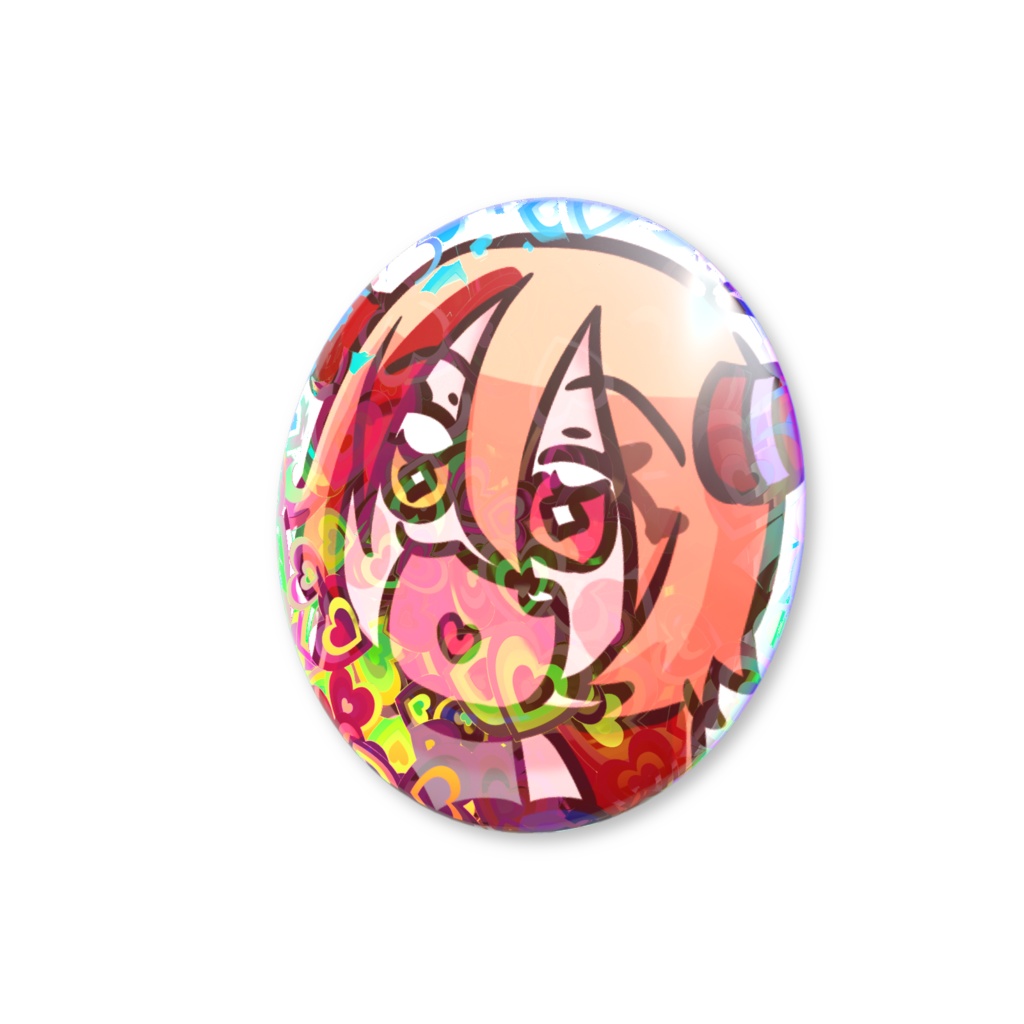 パクパク缶バッジ