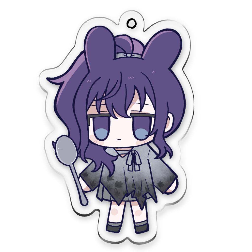 25時ナイトコードで。もぐもぐアクリルキーホルダー