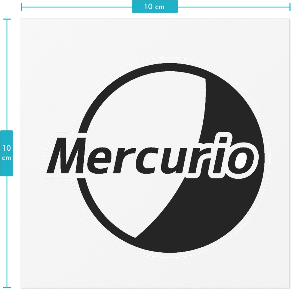 Mercurio オリジナルステッカー ME-STK01