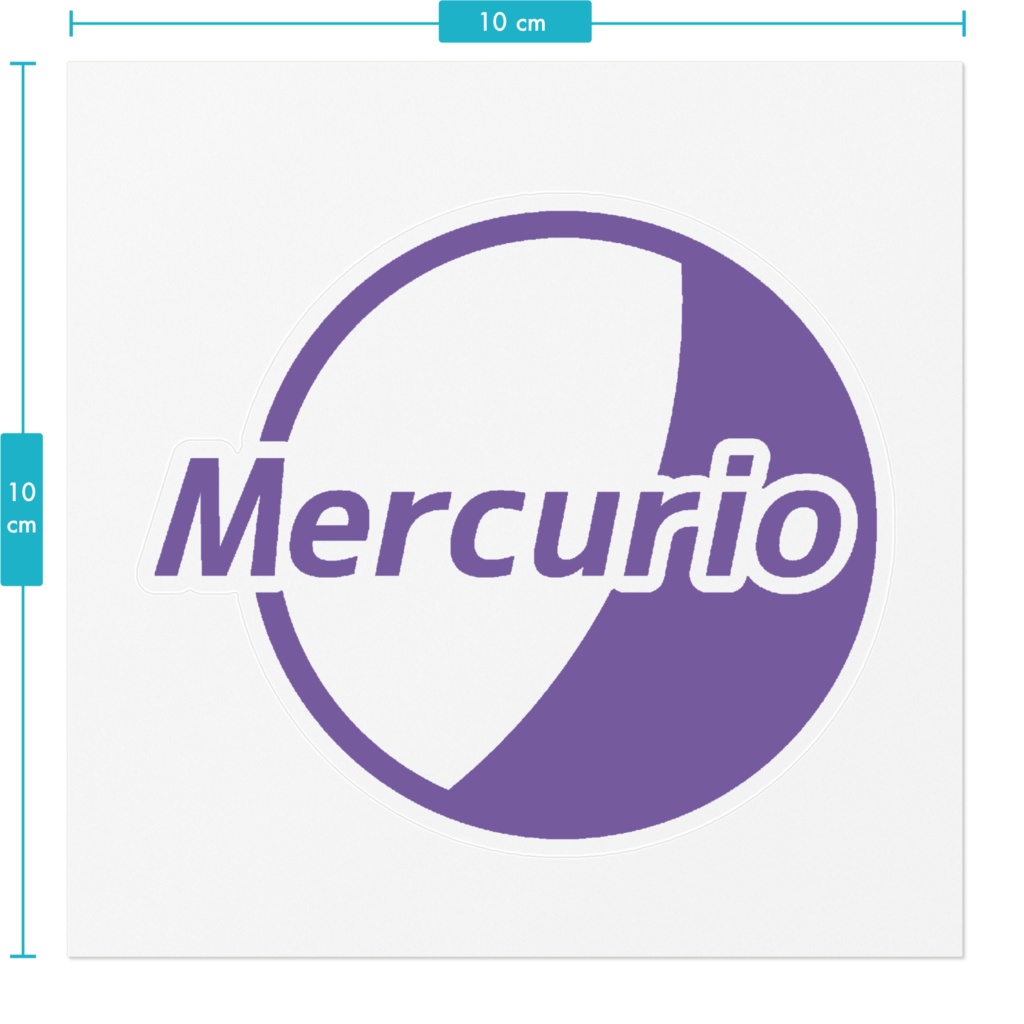 Mercurio オリジナルステッカー ME-STK02