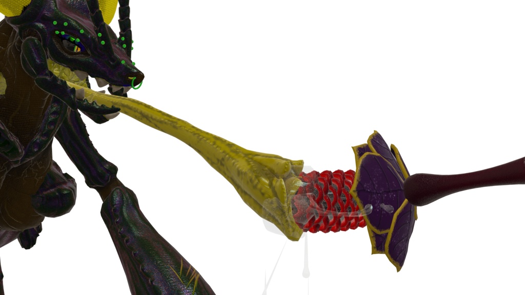 Monster Genetalia : Oozer (Beehive-Ginger)