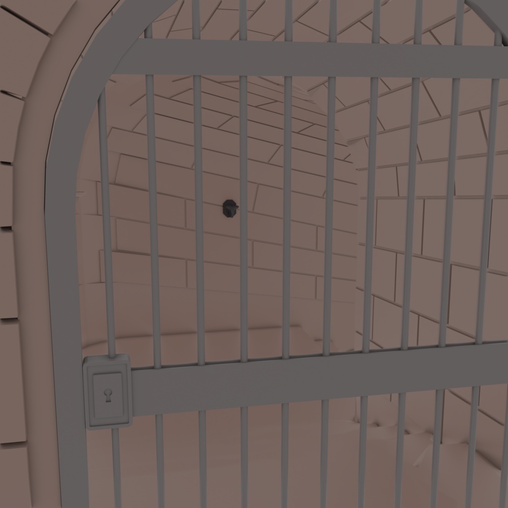 3Dファンタジー地下牢