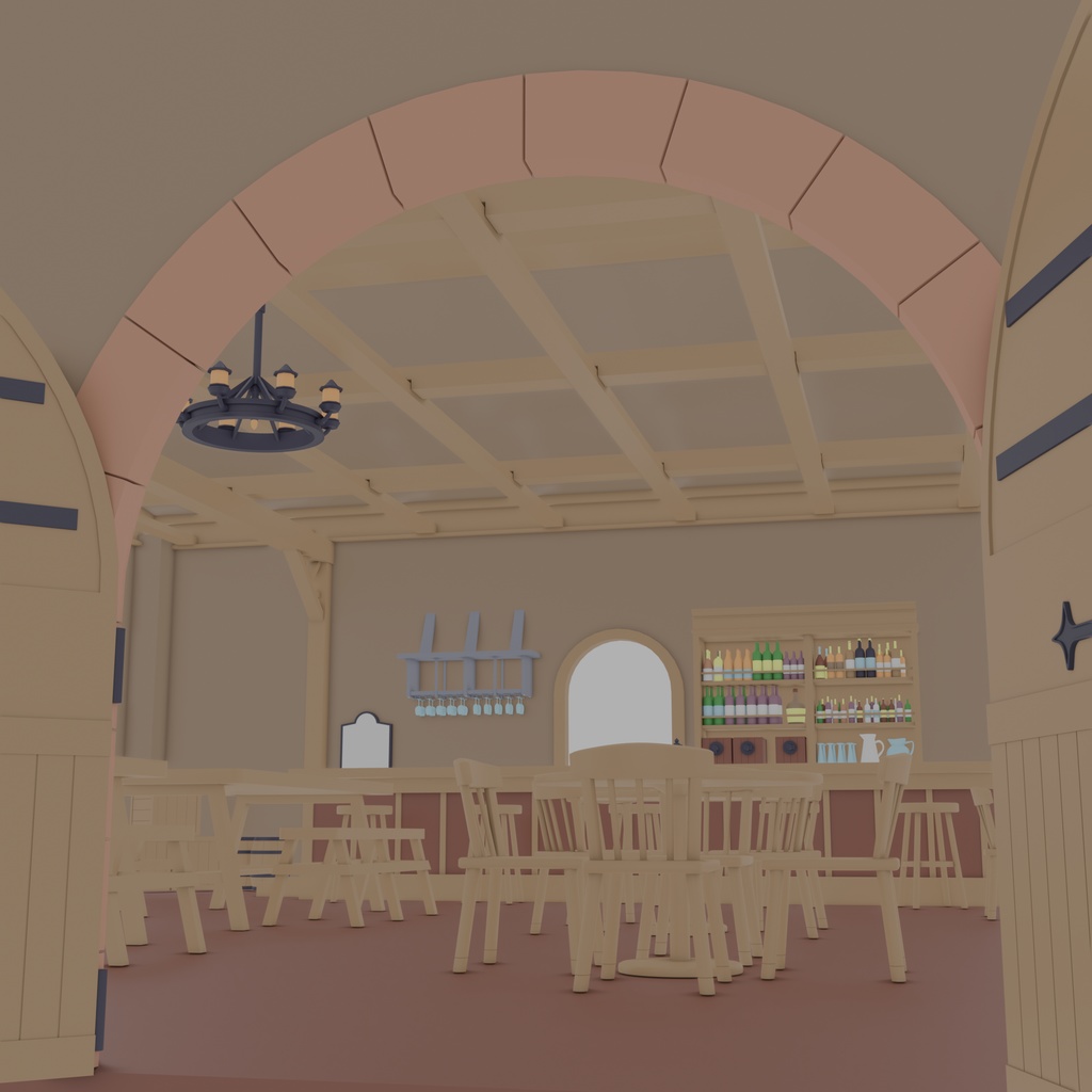 3Dファンタジー酒場