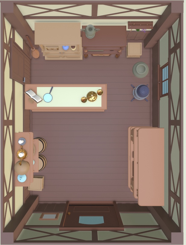 3Dファンタジー薬屋