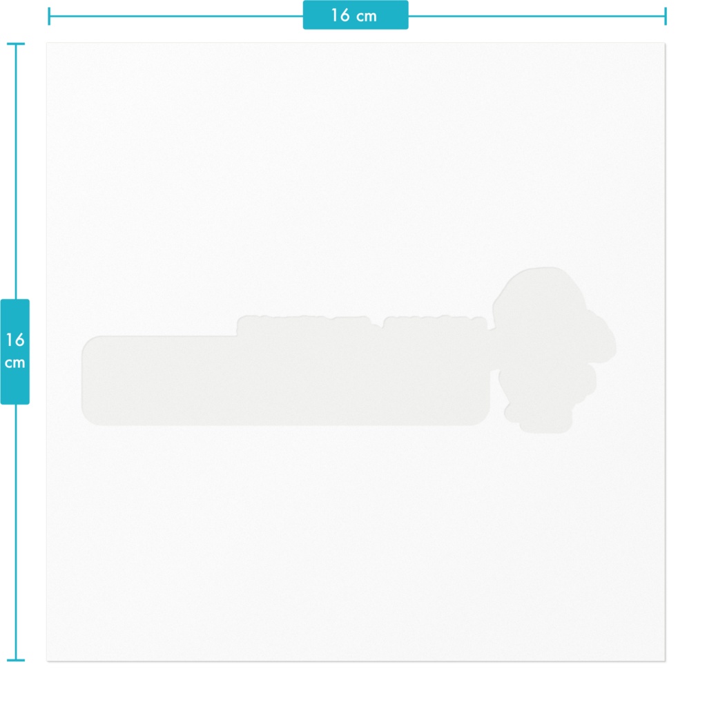 てるちゃん積載量ステッカー