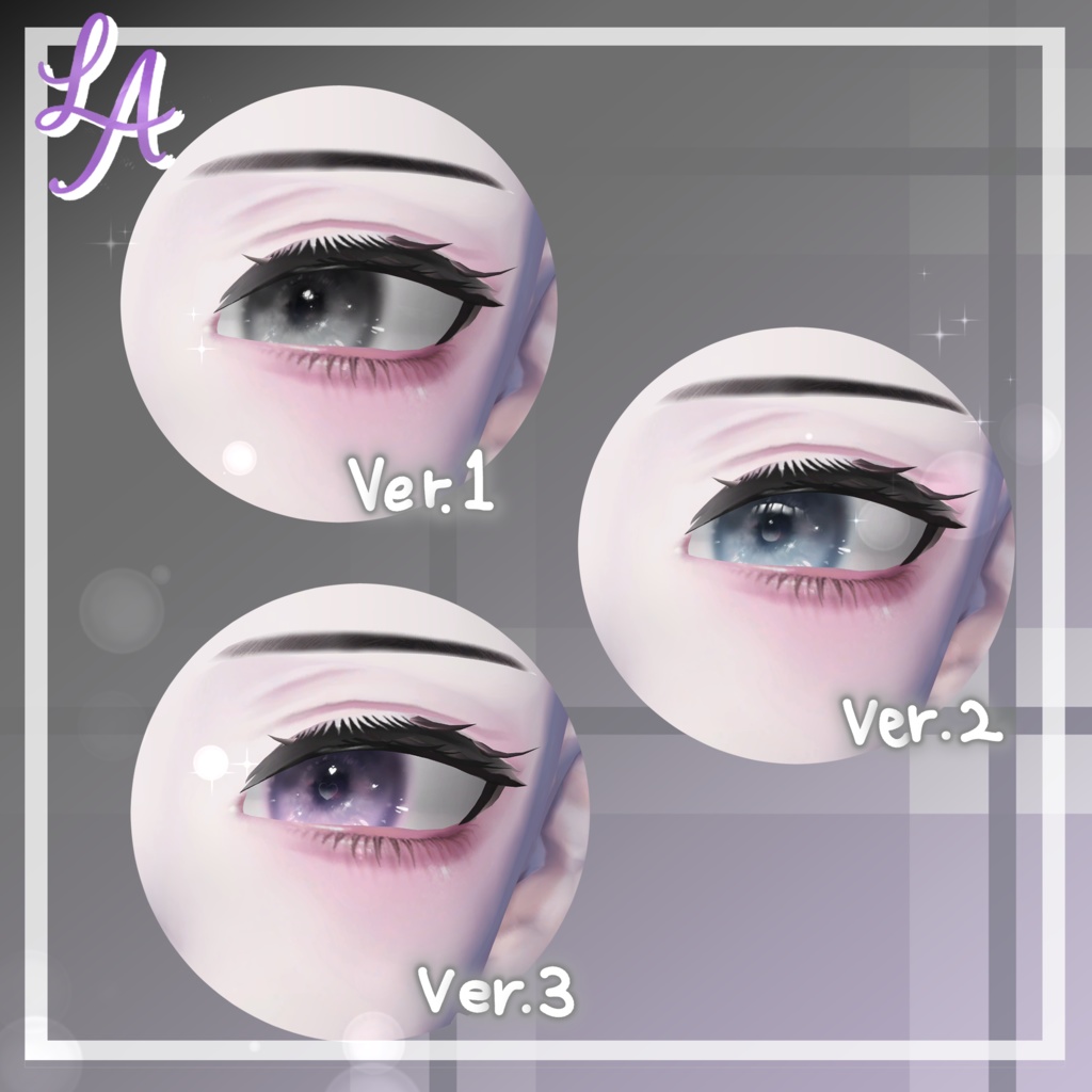 【 森羅 / Shinra】 Luminous Dreamy Eyes&Makeup+Blendshape