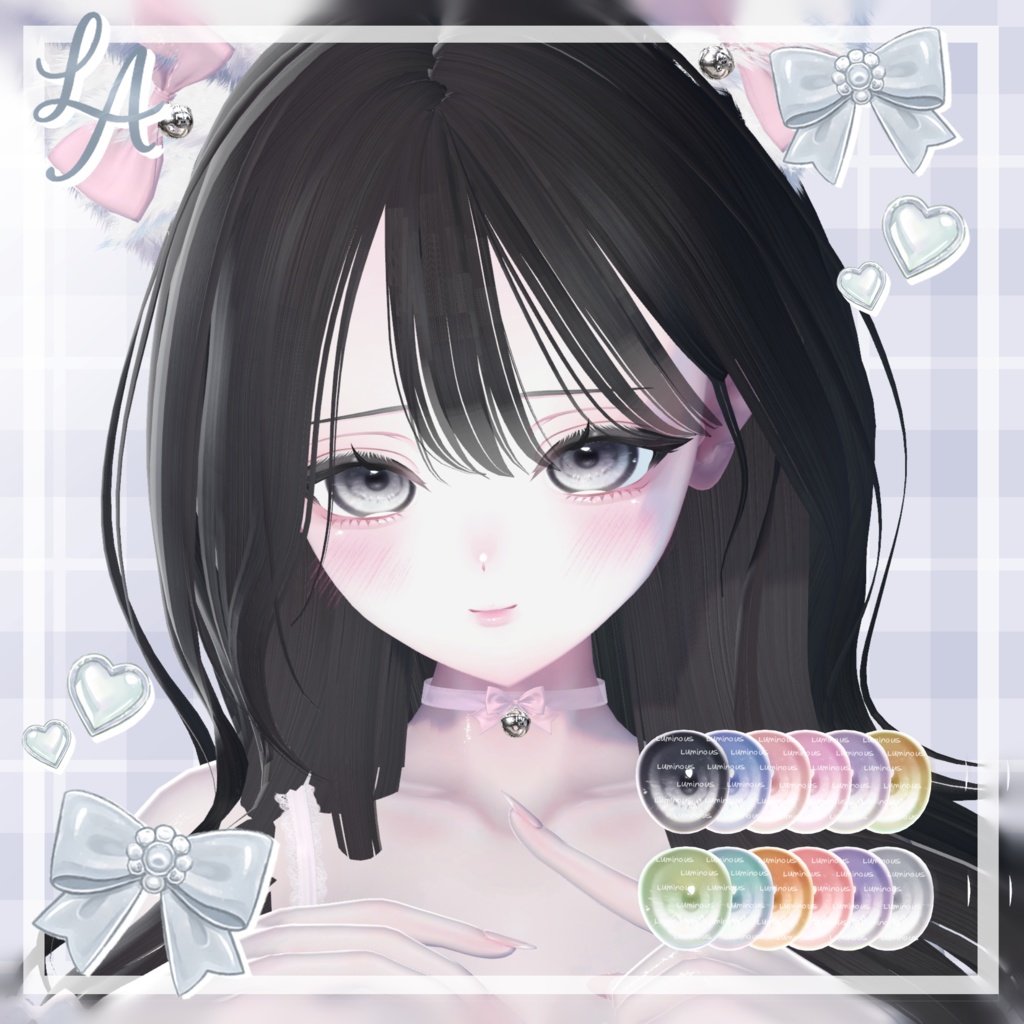 【SALE/ まよ / Mayo】 Luminous Glow Eyes&Makeup+Blendshape, ani