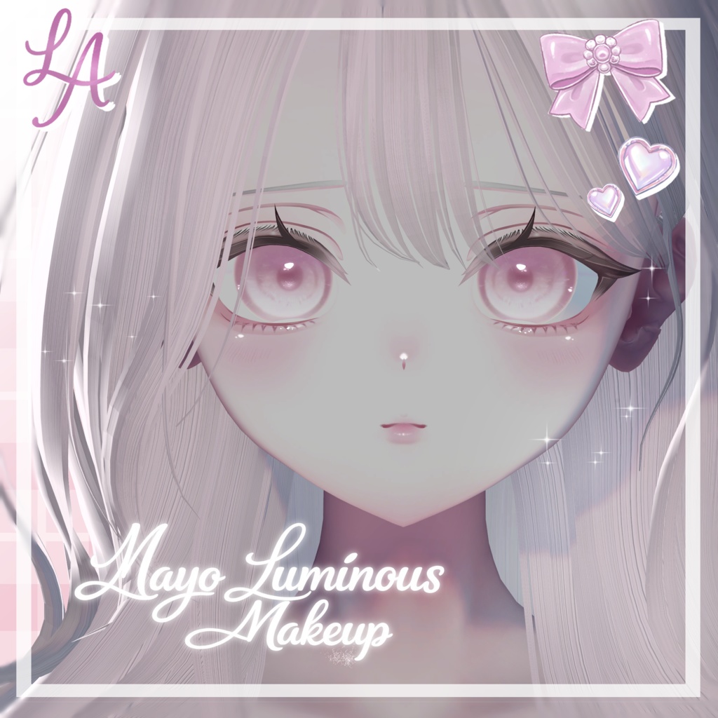 【SALE/ まよ / Mayo】 Luminous Glow Eyes&Makeup+Blendshape, ani