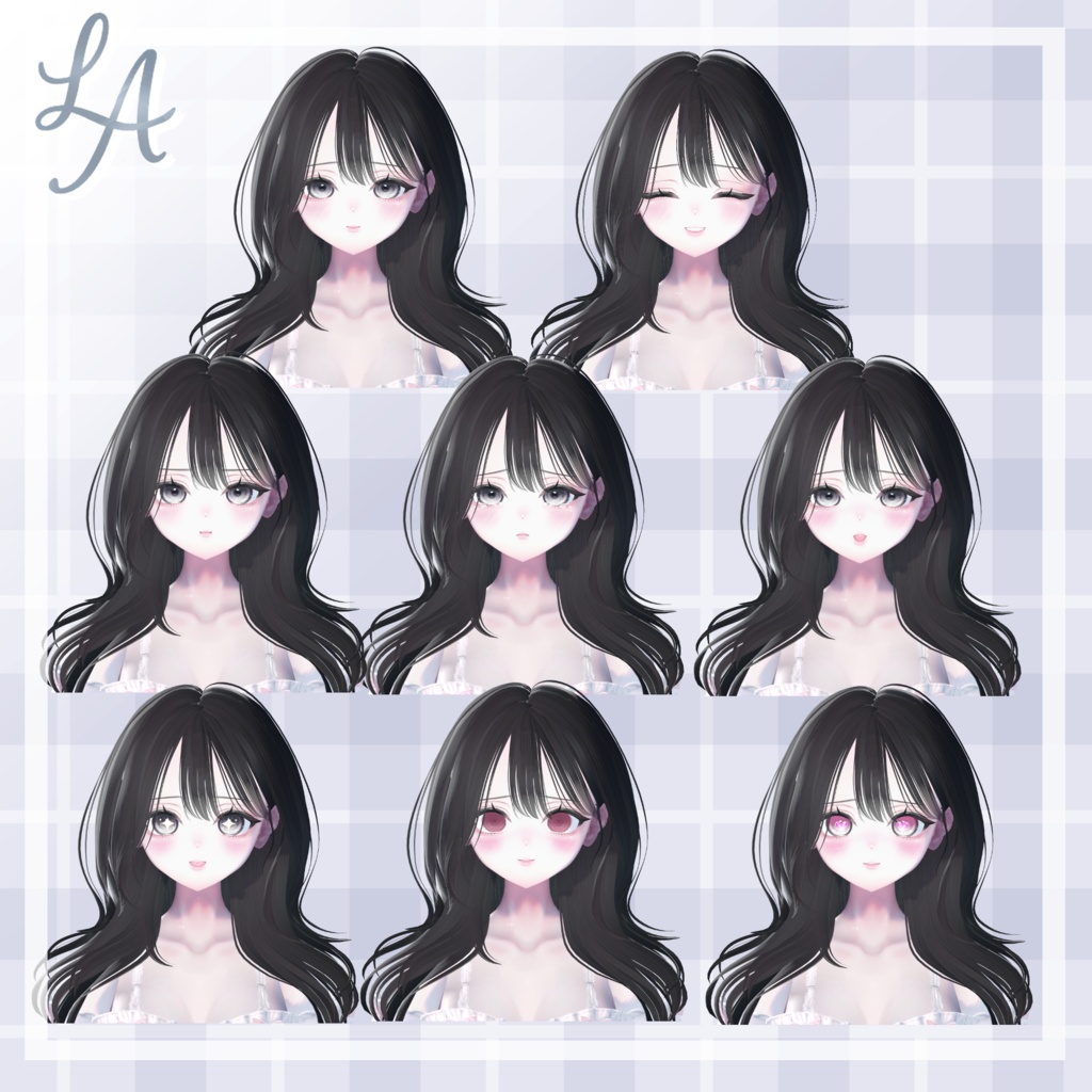 【SALE/ まよ / Mayo】 Luminous Glow Eyes&Makeup+Blendshape, ani