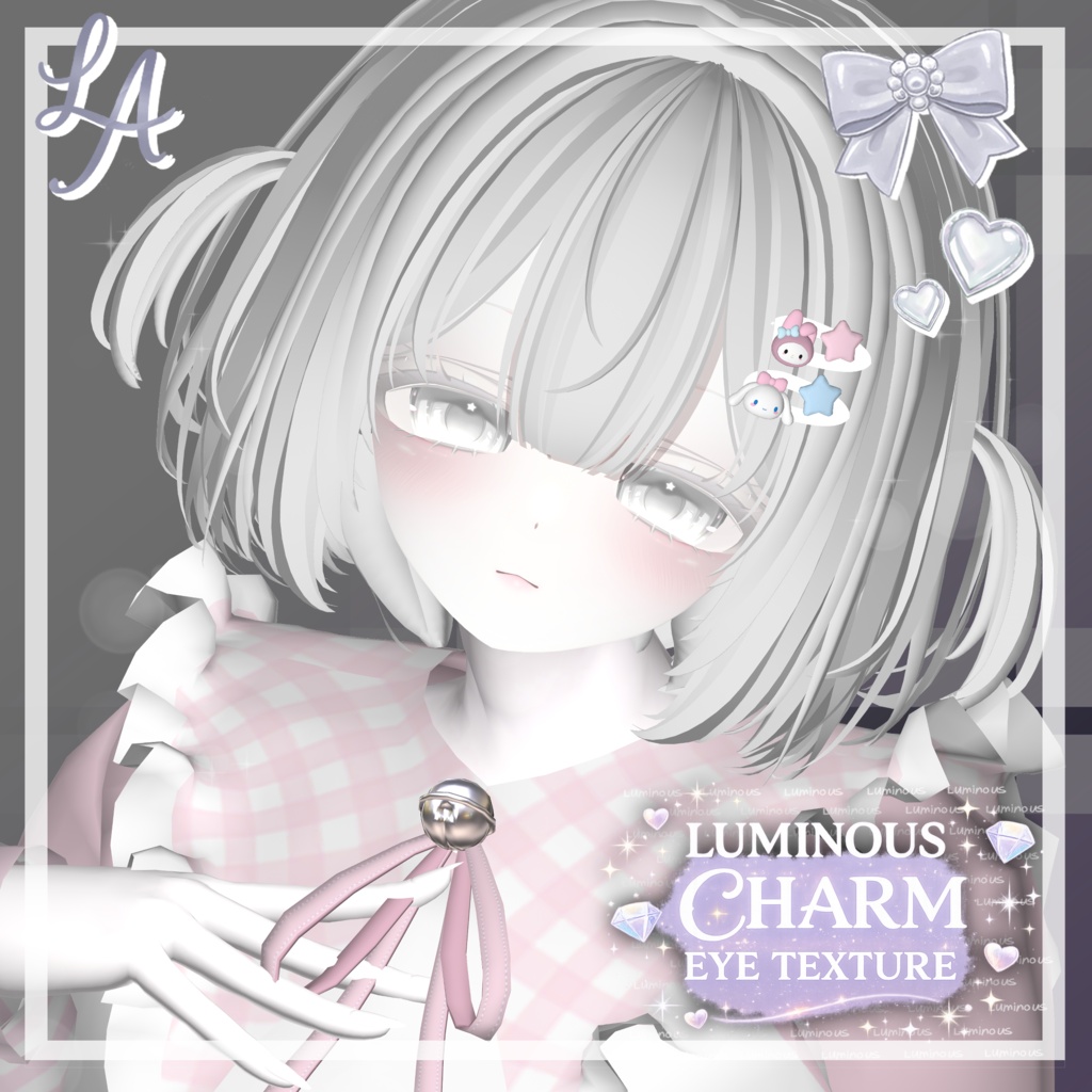 [7 Avatar] LUMINOUS CHARM EYE TEXTURE 14colour
