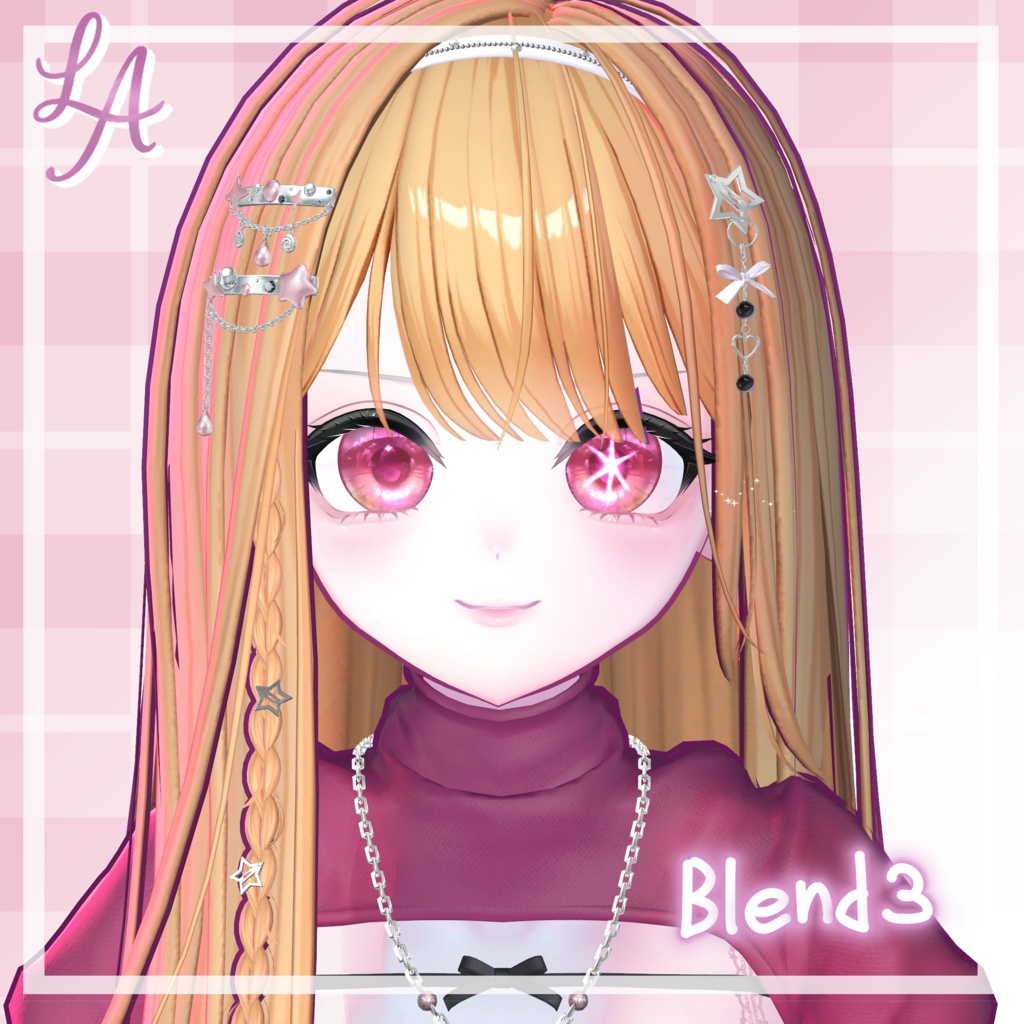 【 まよ / Mayo 】 Luminous Star Eyes&Makeup+Blendshape