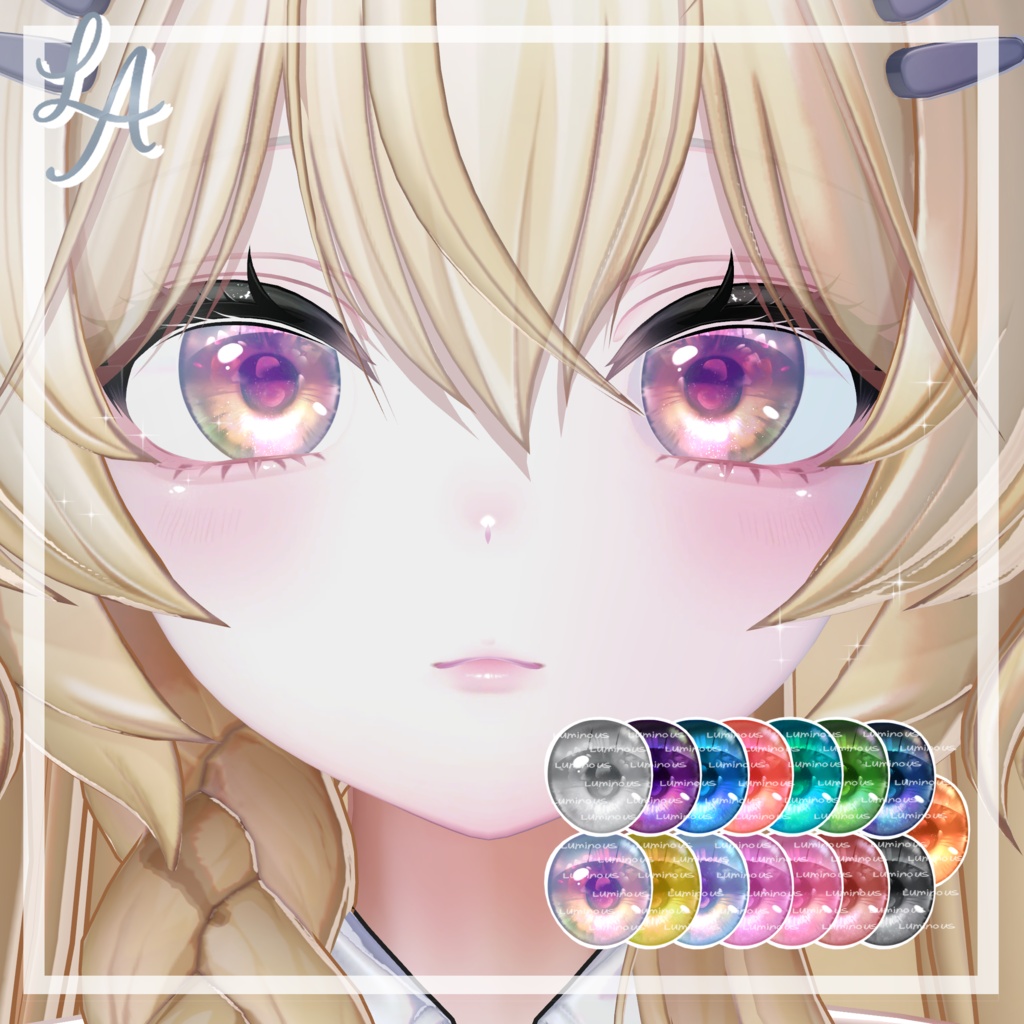【 まよ / Mayo 】 Luminous Star Eyes&Makeup