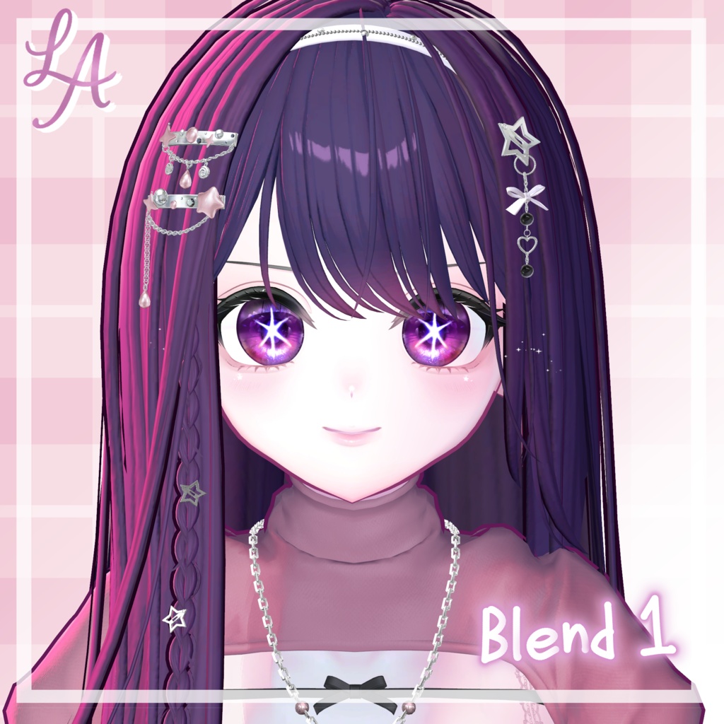 【 まよ / Mayo 】 Luminous Star Eyes&Makeup+Blendshape