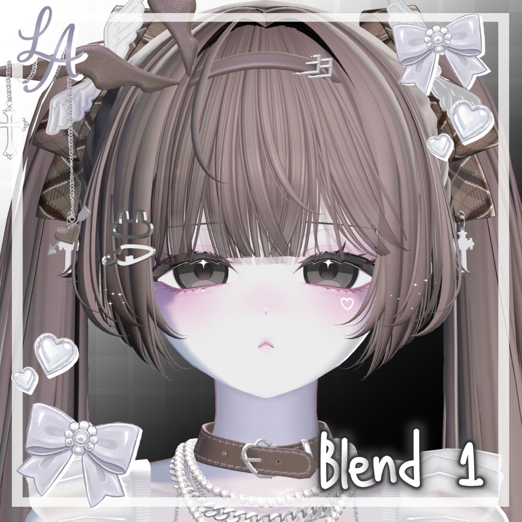 【SAIE / しなの / shinano】 Luminous Cozy - Eye Texture & Makeup+Blendshape