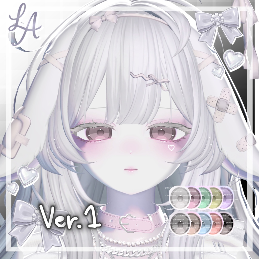 【SAIE / しなの / shinano】 Luminous Cozy - Eye Texture & Makeup+Blendshape