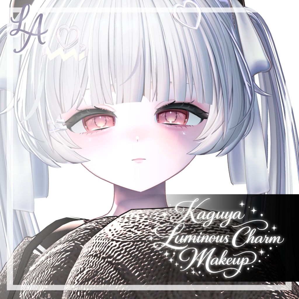 【SAIE / かぐや / Kaguya】 Luminous Charm - Eye Texture & Makeup+Blendshape