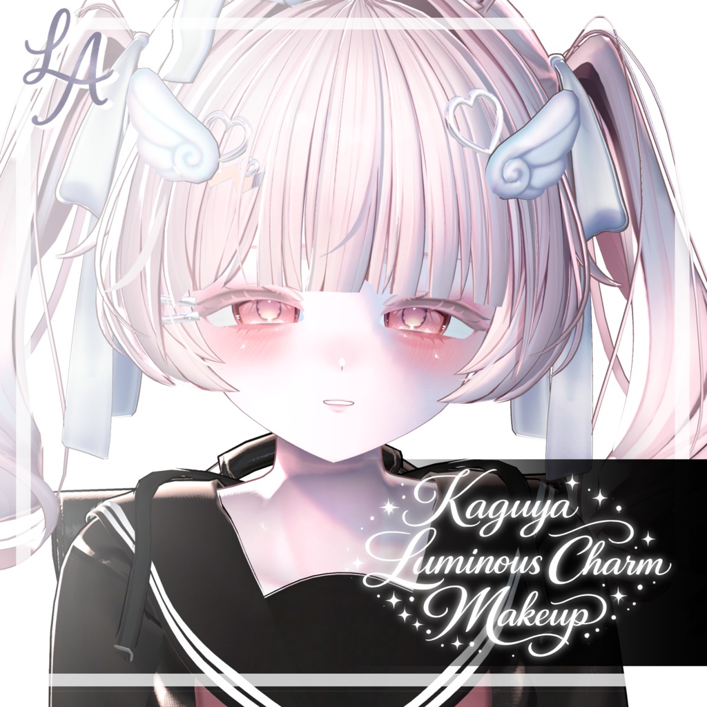 【SAIE / かぐや / Kaguya】 Luminous Charm - Eye Texture & Makeup+Blendshape
