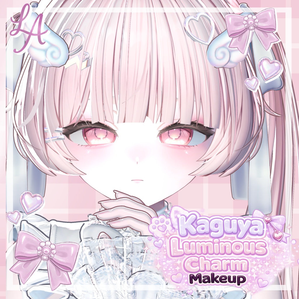 【 かぐや / Kaguya】 Luminous Charm - Eye Texture & Makeup+Blendshape