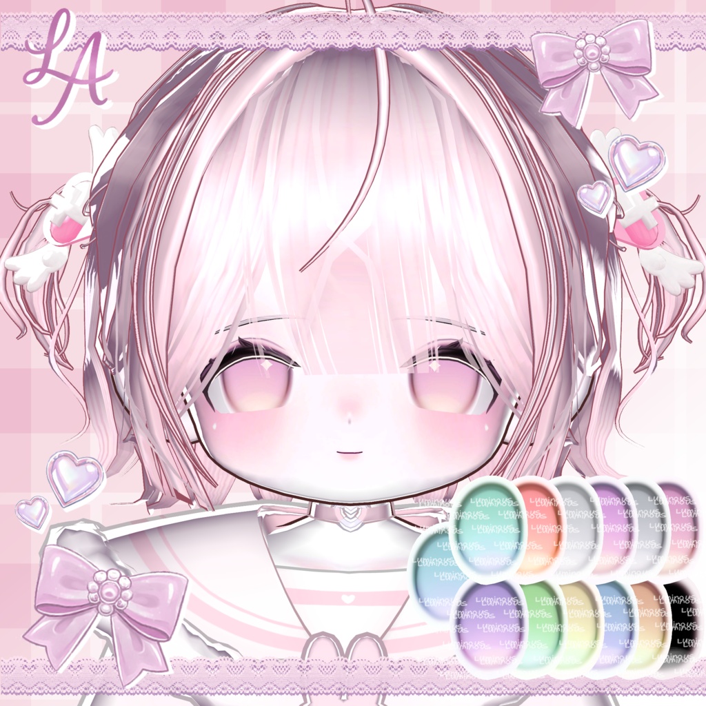【 SAIE / キプフェル / kipfel 】 Luminous Melty - Eye Texture & Makeup+Blendshape