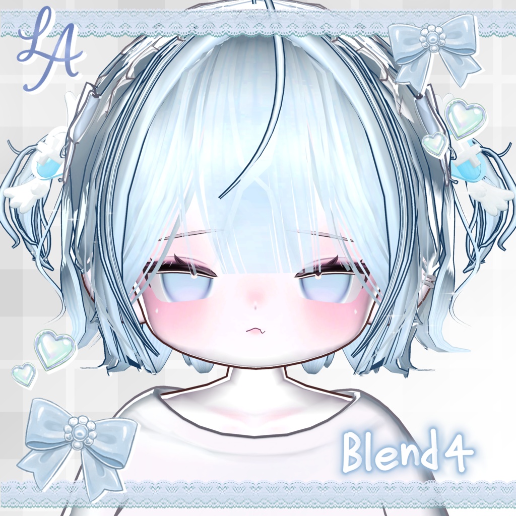【 SAIE / キプフェル / kipfel 】 Luminous Melty - Eye Texture & Makeup+Blendshape