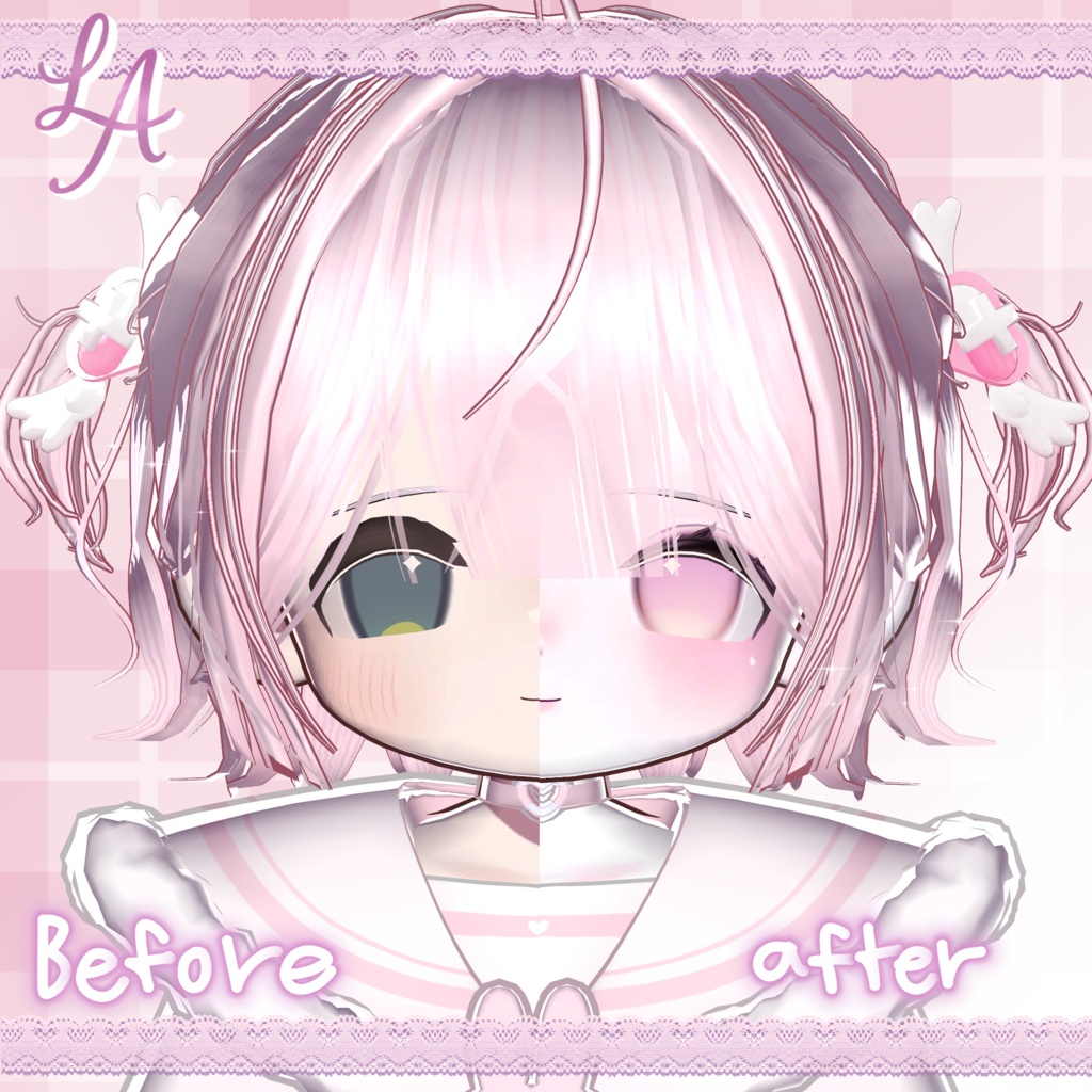 【 SAIE / キプフェル / kipfel 】 Luminous Melty - Eye Texture & Makeup+Blendshape