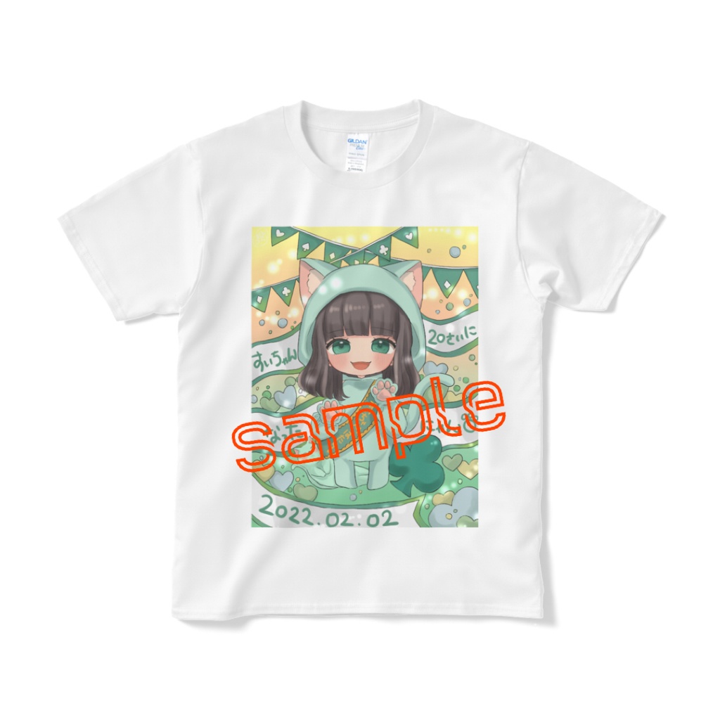 【CURTiA】城ノすい Birthday Tシャツ