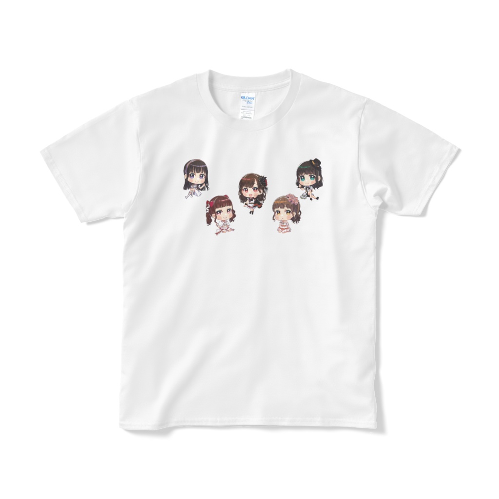 CURTiA 2nd ONEMANGAME 記念Tシャツ[全員ver]デザイン