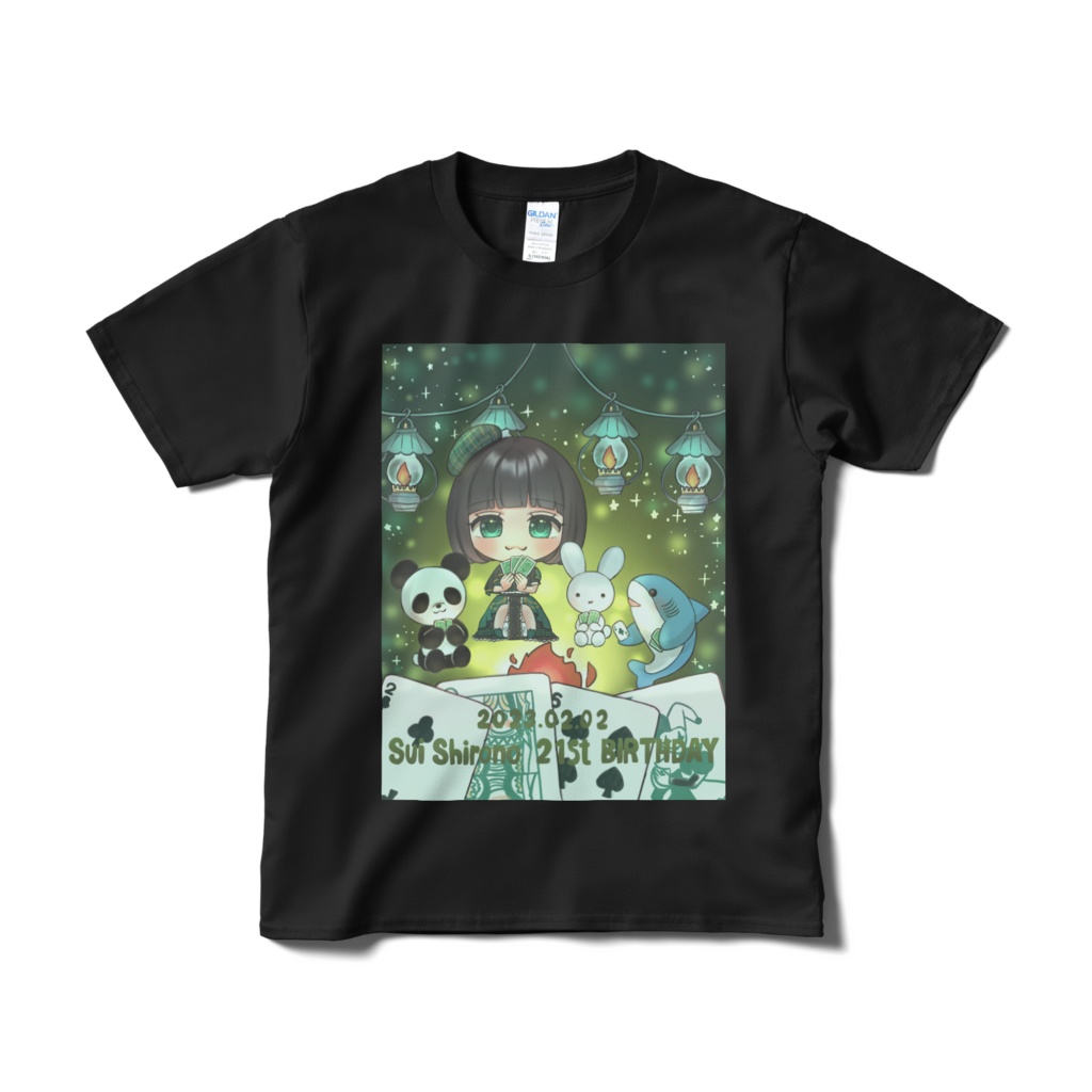 【CURTiA】城ノすい Birthday Tシャツ