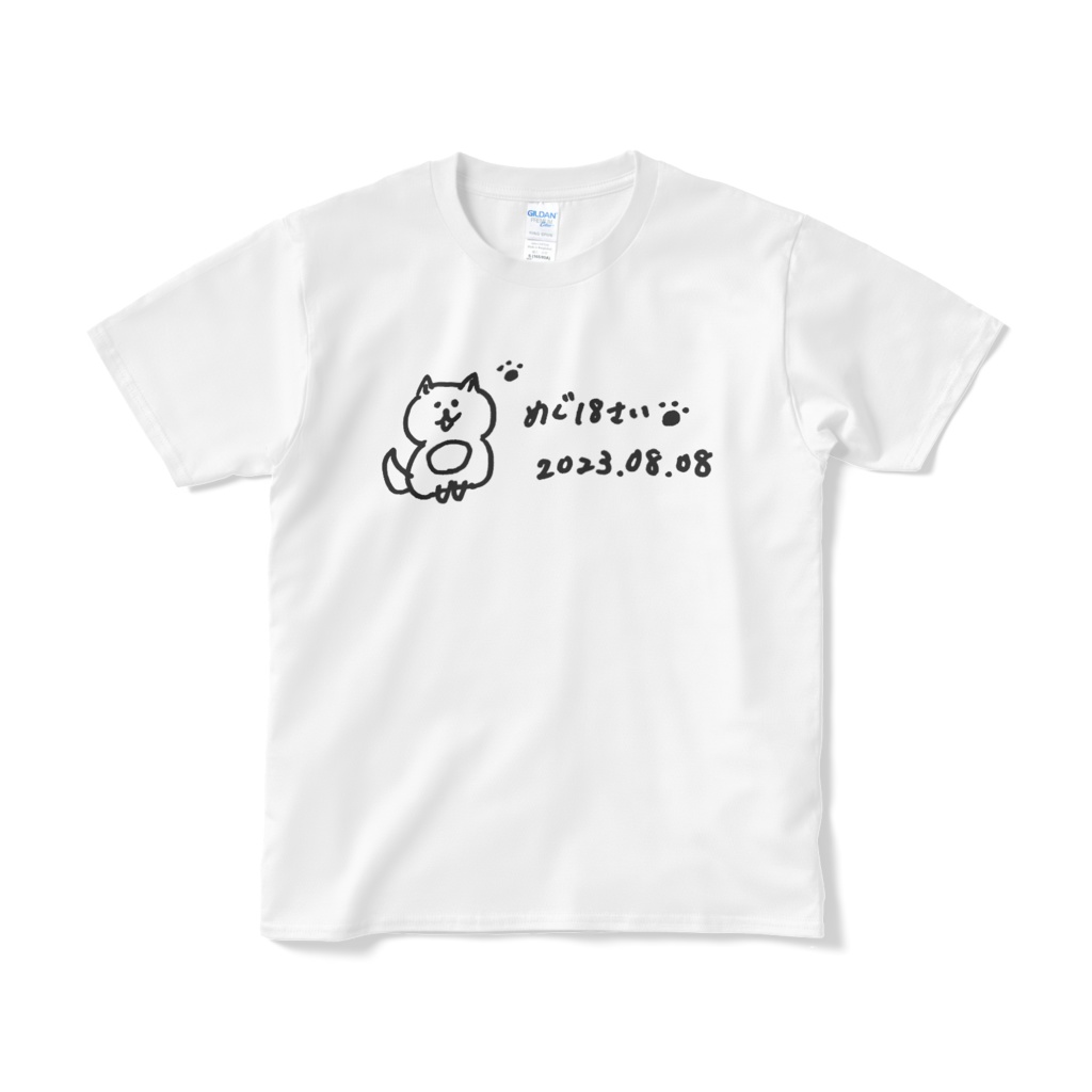 明山めぐ生誕Tシャツ