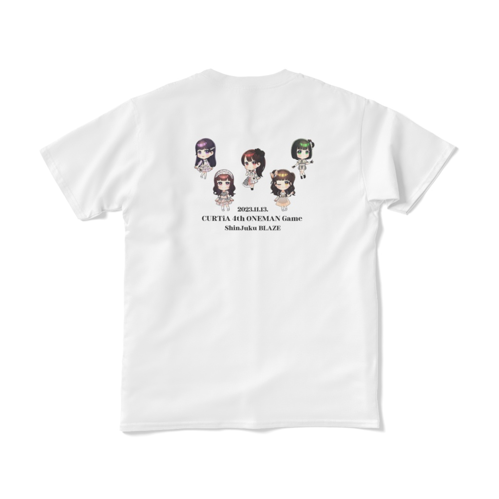 CURTiA 4th ONEMAN Tシャツ