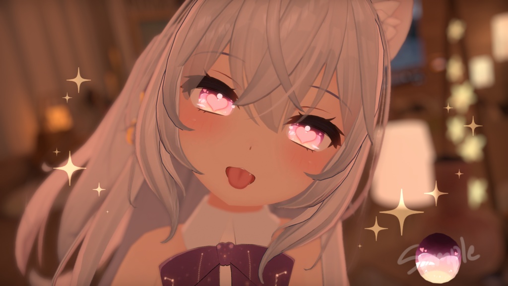 「狐雪専用」瞳&ネイルテクスチャ-Pastel-