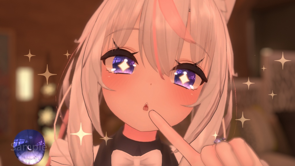 「舞夜専用」瞳&ネイルテクスチャ-Moon-