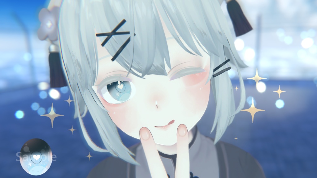 「透羽専用」瞳&メイクテクスチャ-Heart-